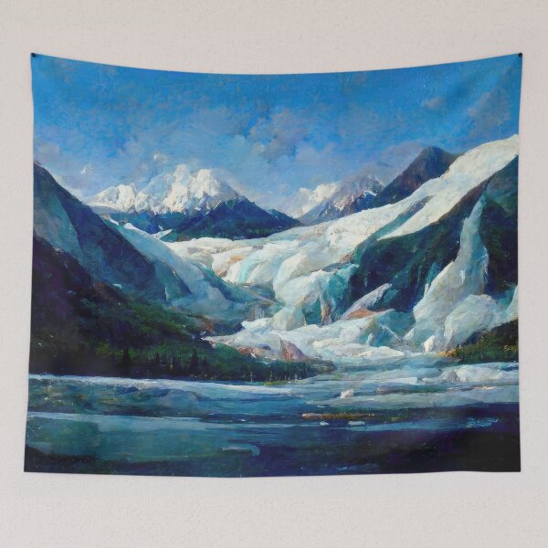 Item preview, ALASKAN GLACIERS designed and sold by ArtbyRolleen.