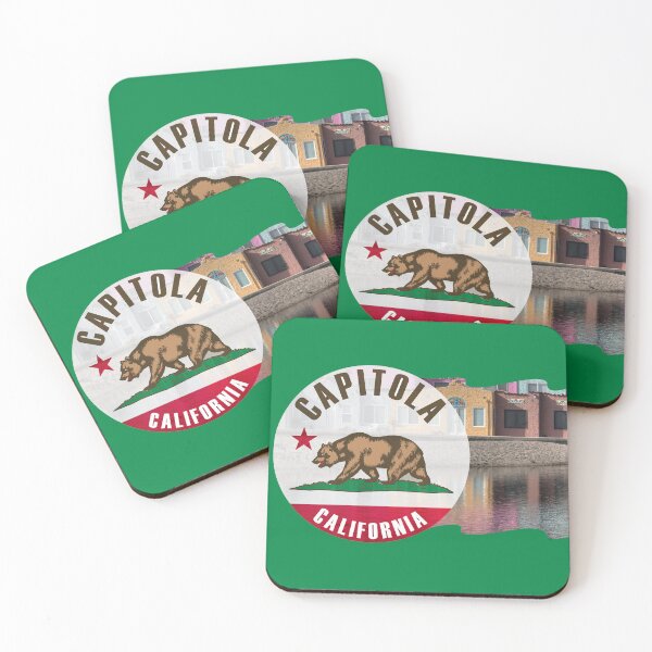 Item preview, Capitola Beach Californian Flag: Santa Cruz Coastal Living! designed and sold by EclecticCharm.