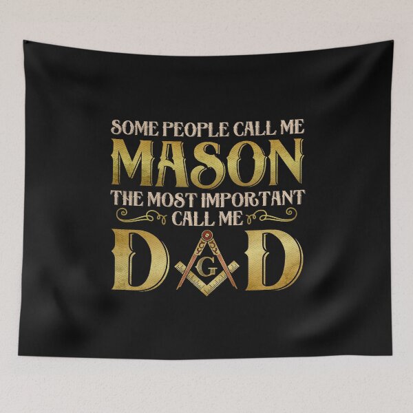 Item preview, Mason Dad Most Important Call Me Dad Masonic Father Daddy Gift Father's Day Funny designed and sold by alenaz.
