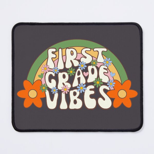 Item preview, First Grade Vibes Back To School Retro Teacher Kids designed and sold by SunfullyYours.