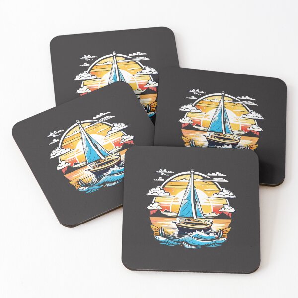 Item preview, boating in summer vintage designed and sold by shaderepublic.