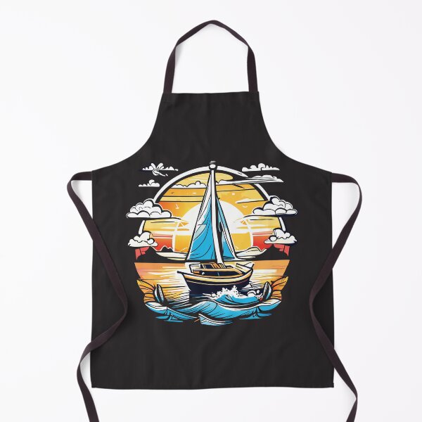 Item preview, boating in summer vintage designed and sold by shaderepublic.