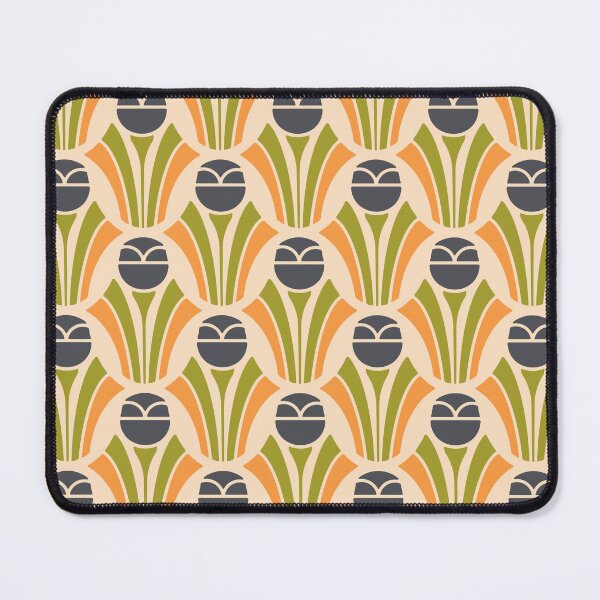 Item preview, KF 0086 F - Vintage Retro Flower 70s Modern Geometric Floral Pattern designed and sold by KhakiFinch.