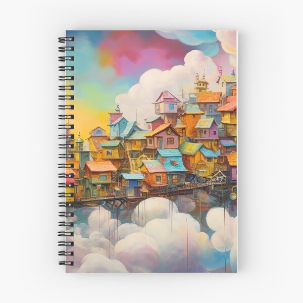 Item preview, Ethereal Rainbow Village designed and sold by Venon28.