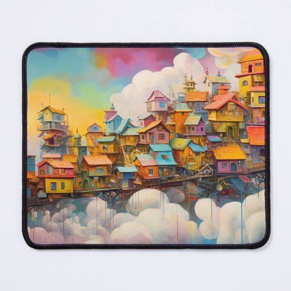 Item preview, Ethereal Rainbow Village designed and sold by Venon28.