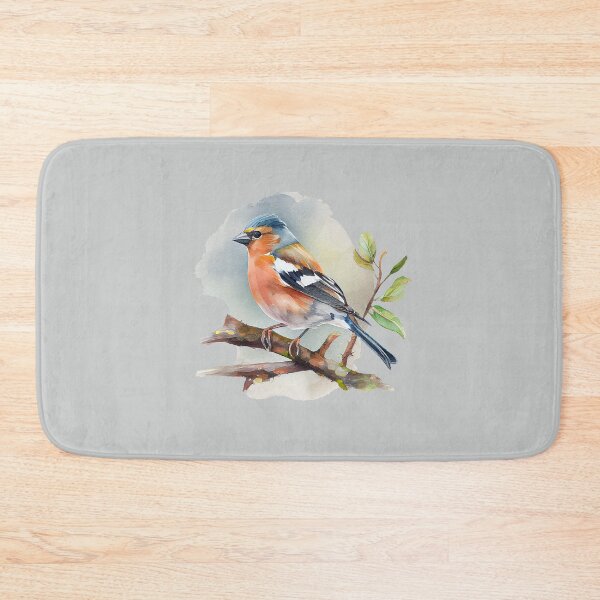 Item preview, Watercolor  Chaffinch on a Branch designed and sold by KOTOdesign.