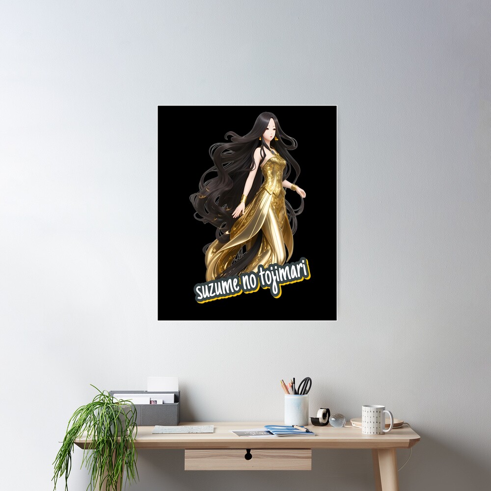  Suzume Fantasy Movie Poster Canvas Poster Bedroom