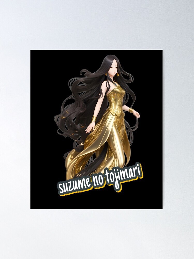  Suzume Fantasy Movie Poster Canvas Poster Bedroom