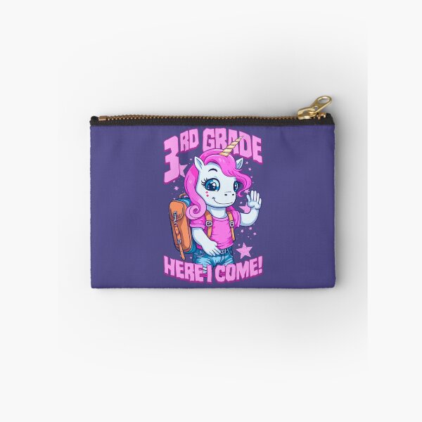 Item preview, 3rd Grade Here I Come Back To First Day Of School Unicorn designed and sold by GrandeDuc.