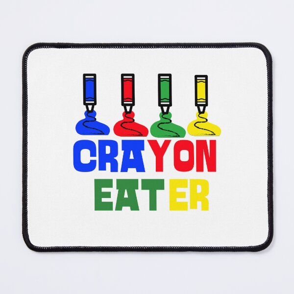 Item preview, Crayon Eater Pun - Military joke - colourful crayons designed and sold by Barha.