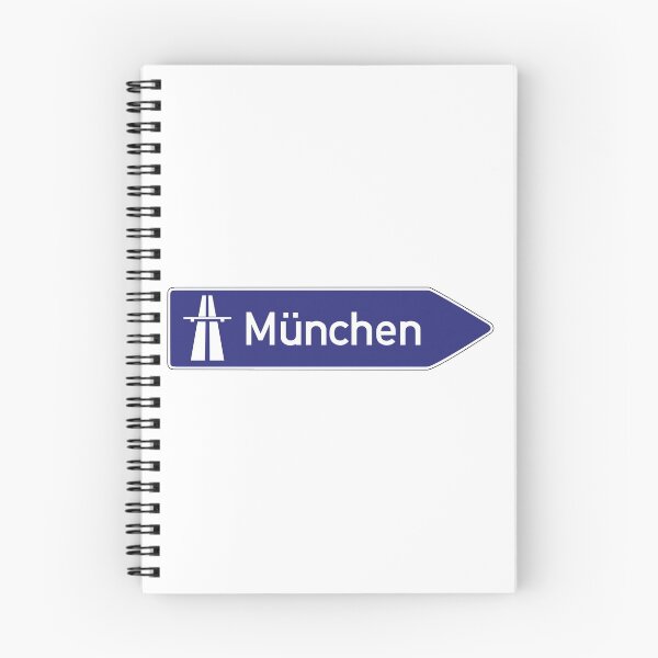 Artikelvorschau, München Autobahn Zeichen entworfen und verkauft von qlobba.