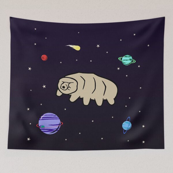 Aperçu de l'œuvre Tardigrade dans l'espace créée et vendue par jezkemp.