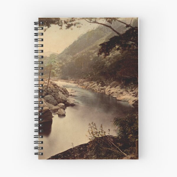 Item preview, View of Kakehashi, Kosogawa river on the Nakasendo, Japan designed and sold by Photos of Japan.