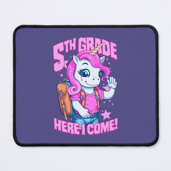 Item preview, 5th Grade Here I Come Back To First Day Of School Unicorn designed and sold by GrandeDuc.