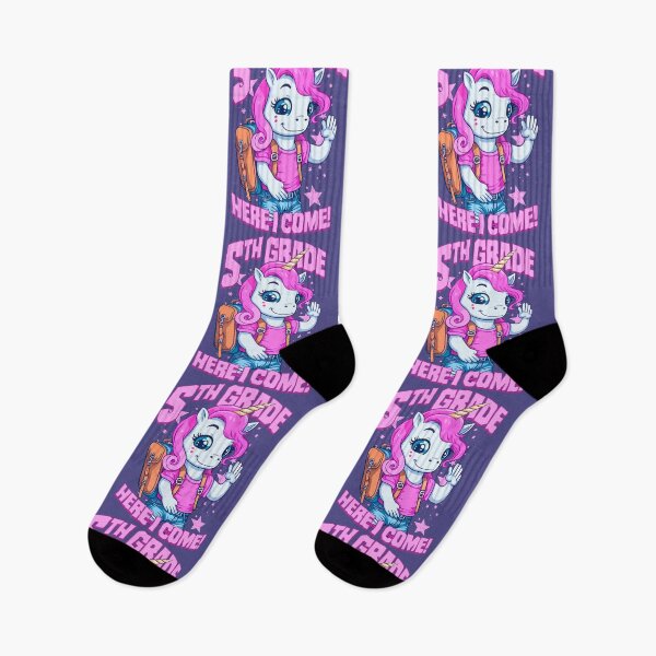 Item preview, 5th Grade Here I Come Back To First Day Of School Unicorn designed and sold by GrandeDuc.