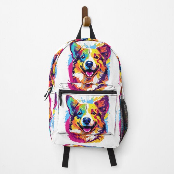 Item preview, Vibrant and Adorable colorful Corgi abstract design. designed and sold by Artbyminga.