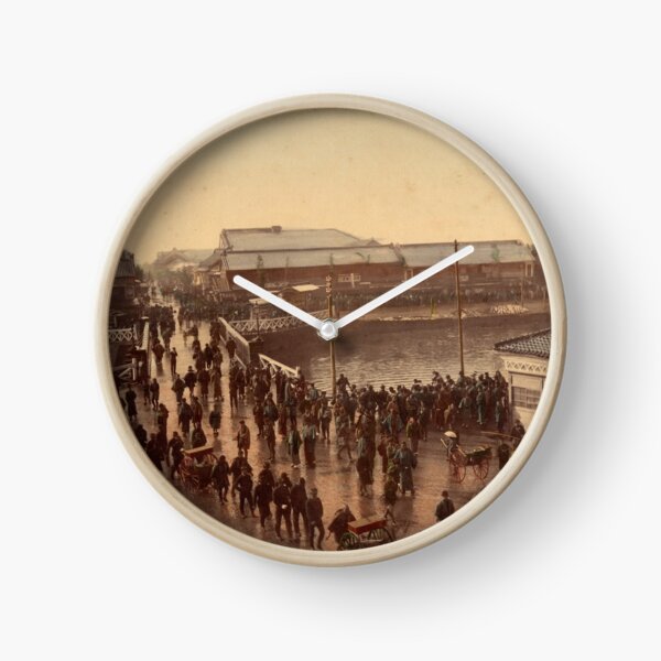 Iron bridge street, Yokohama Clock
