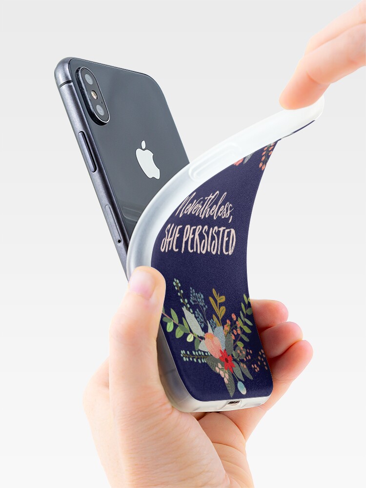Alternate view of Nevertheless, She Persisted iPhone Case & Cover