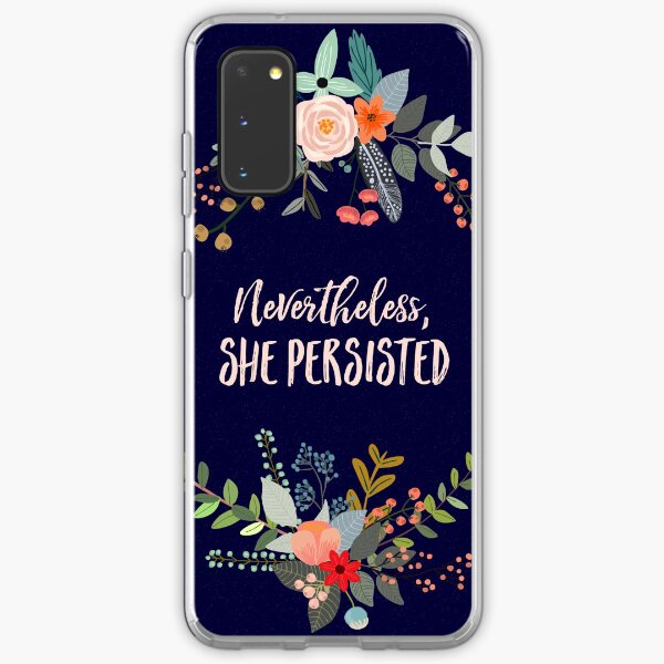 Nevertheless, She Persisted Samsung Galaxy Soft Case