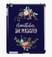 Vinilo o funda para iPad Sin embargo, ella persistió