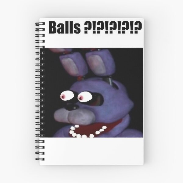 Item preview, fnaf bonnie Balls !!!! meme designed and sold by danielso-nglay.