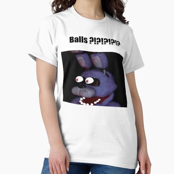 Item preview, fnaf bonnie Balls !!!! meme designed and sold by danielso-nglay.