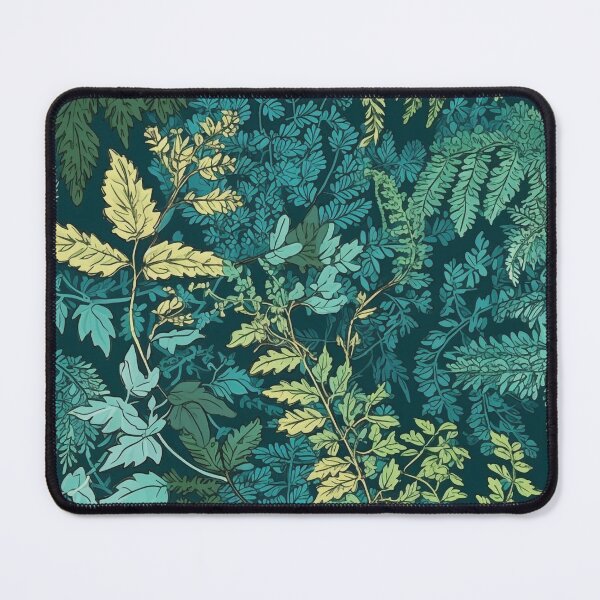 Item preview, Enchanted Greens Ferns and Ivy Delight designed and sold by MuseMavenDesign.