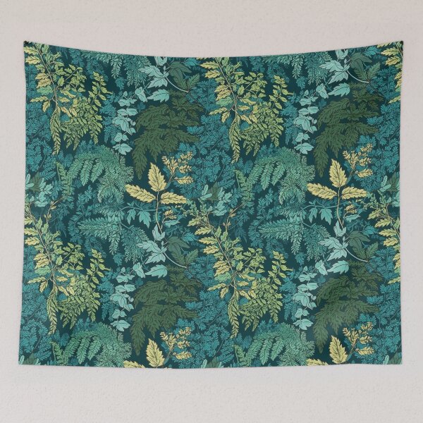 Item preview, Enchanted Greens Ferns and Ivy Delight designed and sold by MuseMavenDesign.