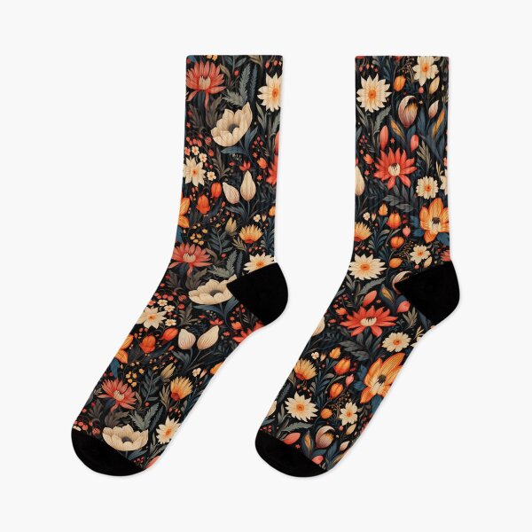 Item preview, Bright floral pattern, in the style of folkloric realism designed and sold by DaliusD.