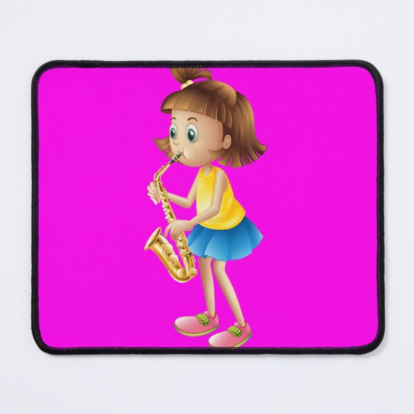 Item preview, Girl playing the trumpet designed and sold by Maw Killy.