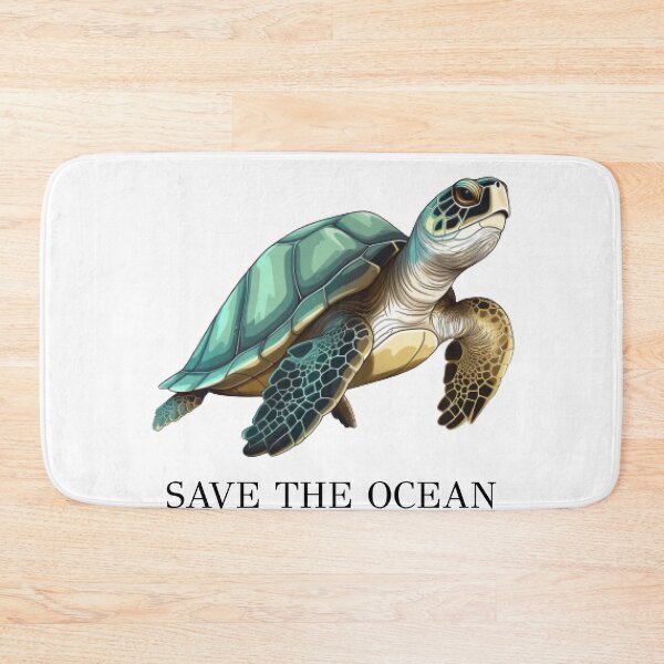 Item preview, Turtle - save the ocean designed and sold by oeoproducts.