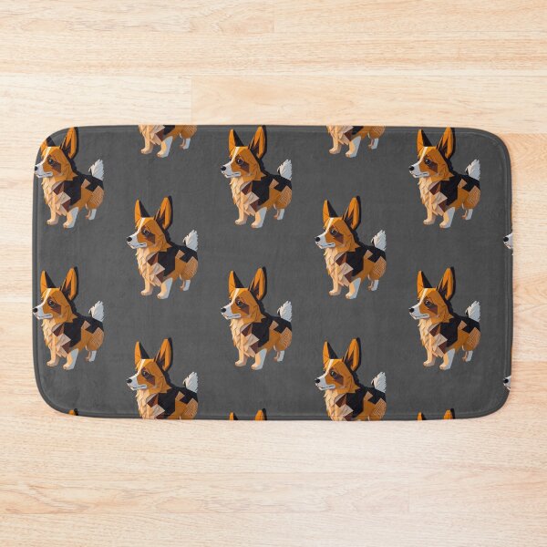 Item preview, Corgi's Playful Paradise Retro-Styled 3D Vector Art designed and sold by Akira Miyamoto.