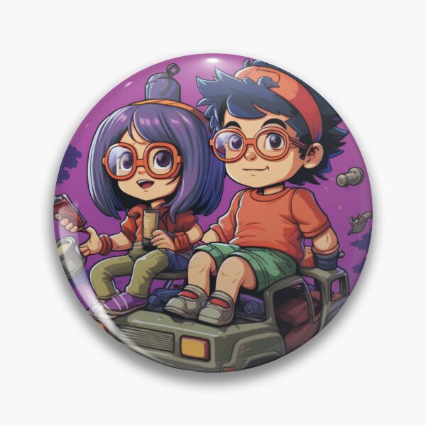 Dr Slump Pins and Buttons for Sale