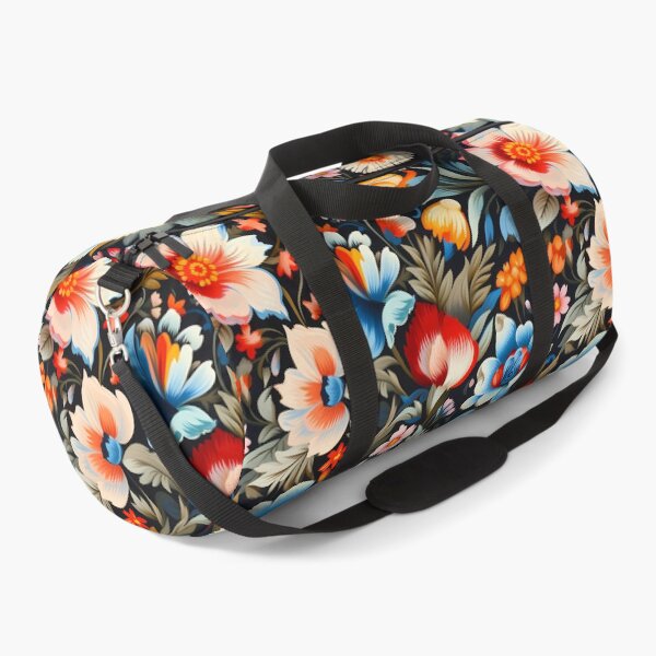Item preview, Vivid floral pattern, in the style of folkloric realism designed and sold by DaliusD.