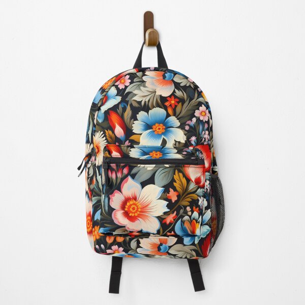 Item preview, Vivid floral pattern, in the style of folkloric realism designed and sold by DaliusD.