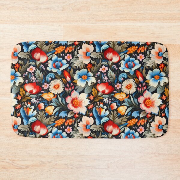 Item preview, Vivid floral pattern, in the style of folkloric realism designed and sold by DaliusD.