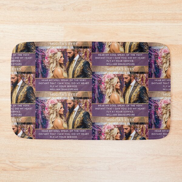 Item preview,    Romantic " Hear my soul speak" Beautiful Wedding Proposal Couple Sticker designed and sold by MuditasEyes.