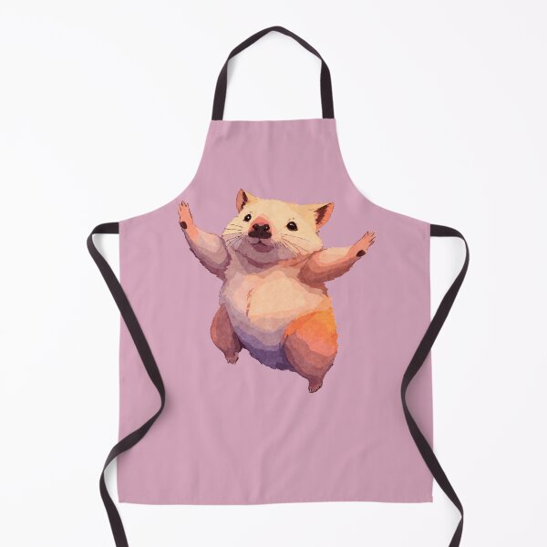 Item preview, DANCING WOMBAT - pink background designed and sold by tinytiger77.