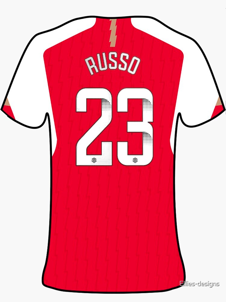 Lina Hurtig Arsenal Shirt 22/23 Sticker for Sale by alxstevunz