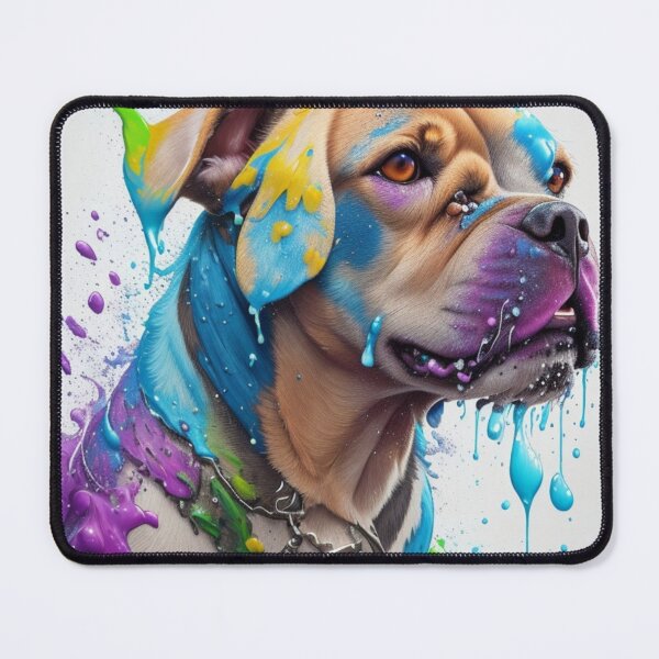 Aperçu de l'œuvre Bulldog  (Splash Collection) créée et vendue par Vialuga.