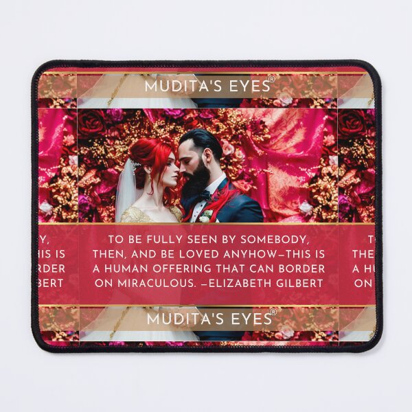 Item preview, Romantic " To be fully seen by somebody" Beautiful Wedding Proposal Couple Sticker designed and sold by MuditasEyes.