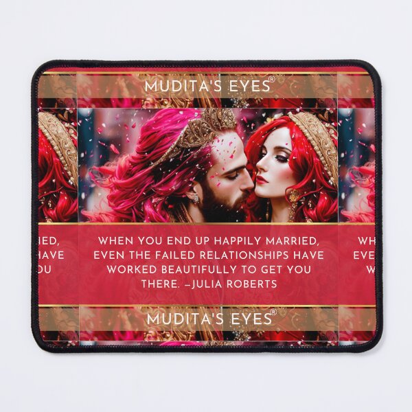 Item preview,    Romantic " When you end up happily married" Beautiful Wedding Proposal Couple Sticker designed and sold by MuditasEyes.