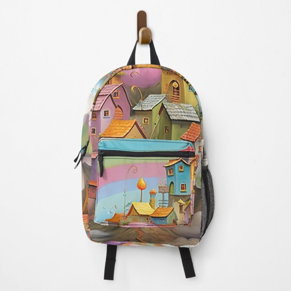 Item preview, Rainbow Cloud Village designed and sold by Venon28.
