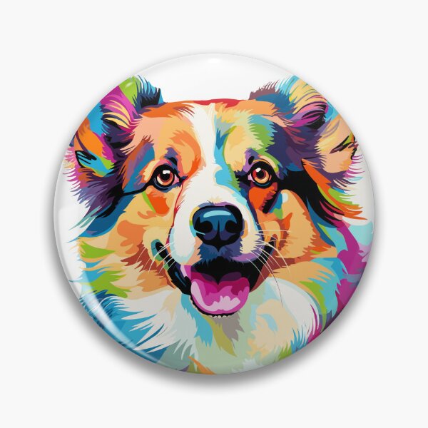 Item preview, Adorable colorful Corgi abstract design. designed and sold by Artbyminga.