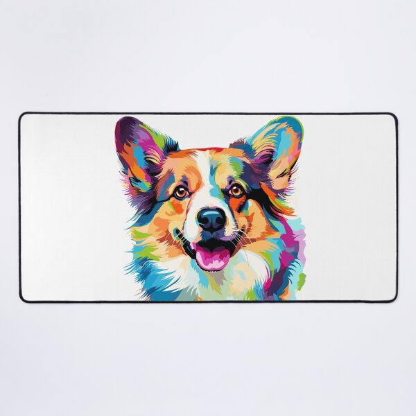 Item preview, Adorable colorful Corgi abstract design. designed and sold by Artbyminga.