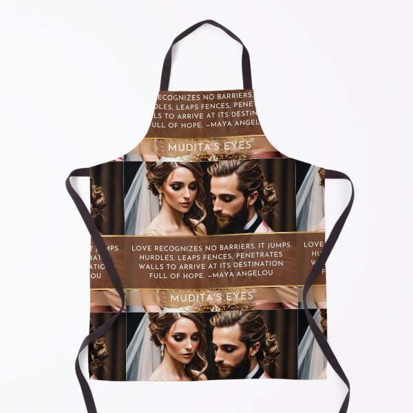 Item preview,    Romantic " Love recognizes no barriers" Beautiful Wedding Proposal Couple Sticker designed and sold by MuditasEyes.