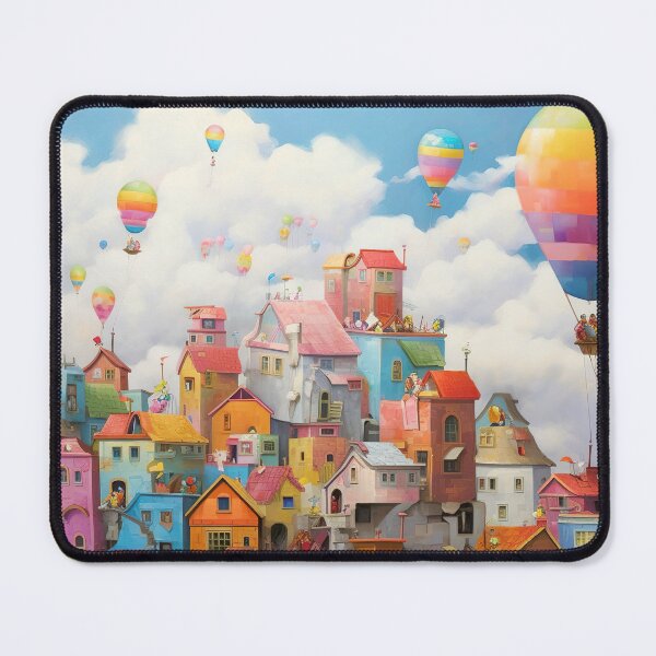 Item preview, Floating Rainbow Village designed and sold by Venon28.