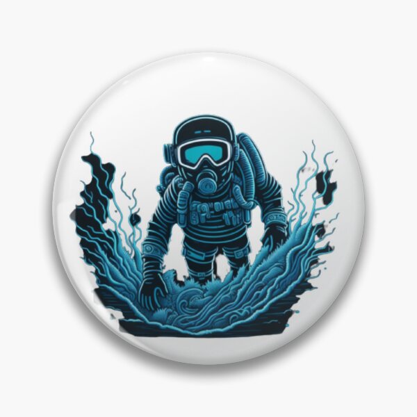 Item preview, diver at the bottom of the sea designed and sold by ProductArtistry.