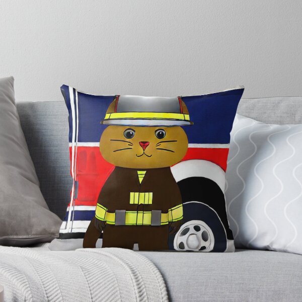 Item preview, The Fire Cat  designed and sold by TheGOATFx.