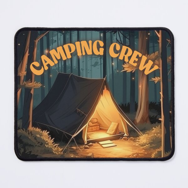 Item preview, Camping Crew for Campfire Lifestyle designed and sold by go-go-designs.